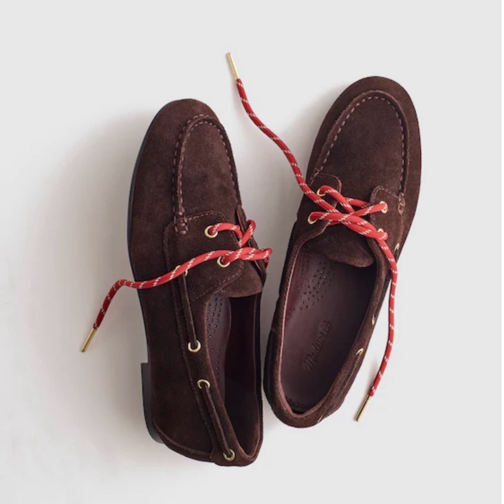 Madewell 7.5 The Jamie Boat Shoe NX055 - Picture 2 of 6
